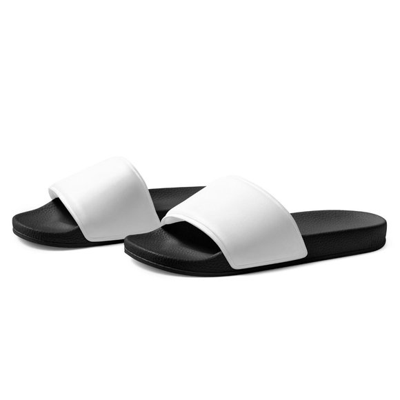 Plain White Slide Sandals (Customizable) - Picture 6 of 8